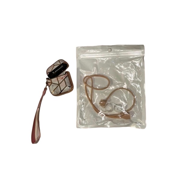 Other - Airpods Case Airpods Cover Pink Apple AirPods Case, Strap, and Cushions